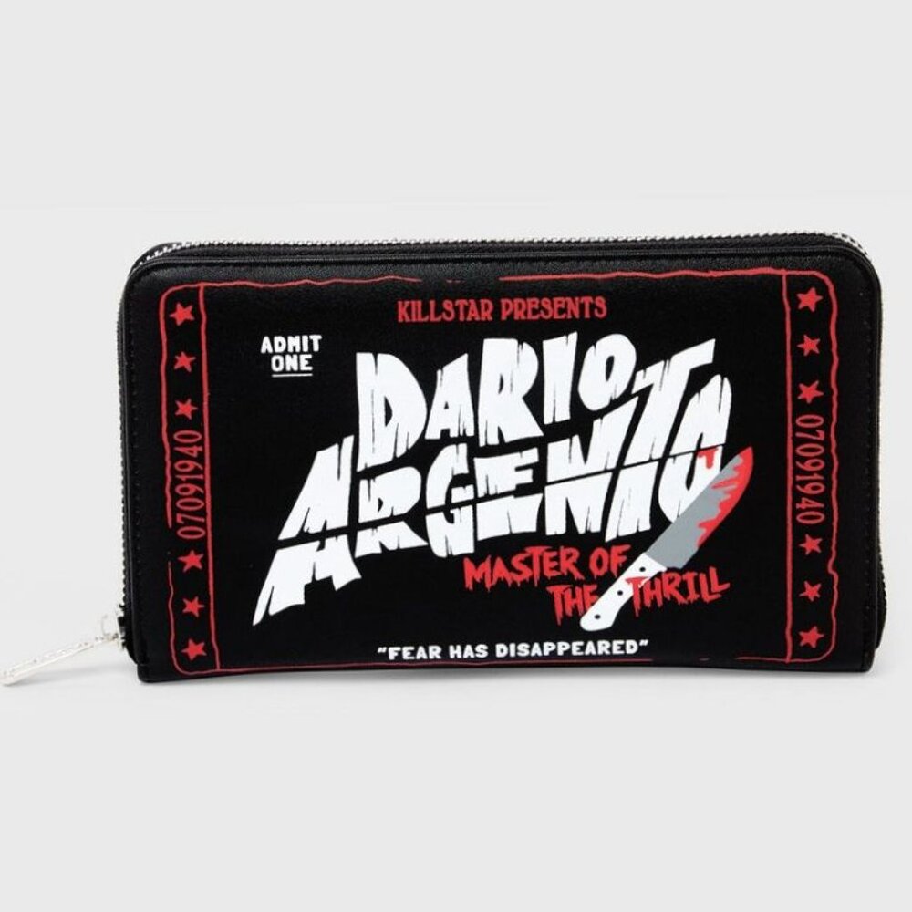 Killstar ✦ Thrill Master Wallet ✦ Horror Graphic Zip Gothic Dario Argento NWT - Picture 3 of 5